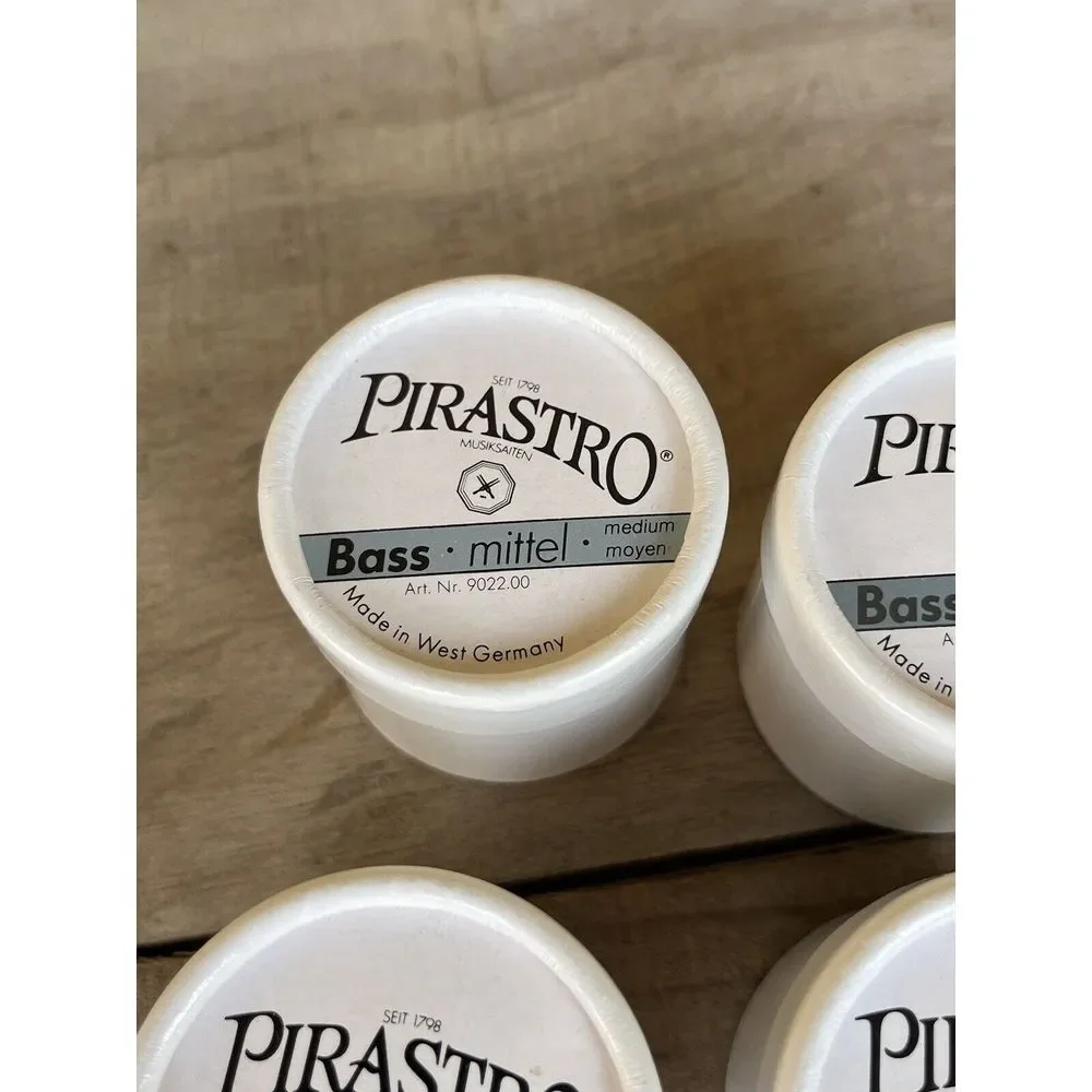Pirastro Bass Mittel, Rosin Medium Celophane Made In West‎ Germany Set Of 4